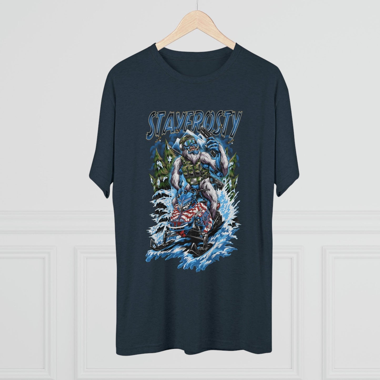 “Stay Frosty” AAHF/HC Collaboration Tee (Front)