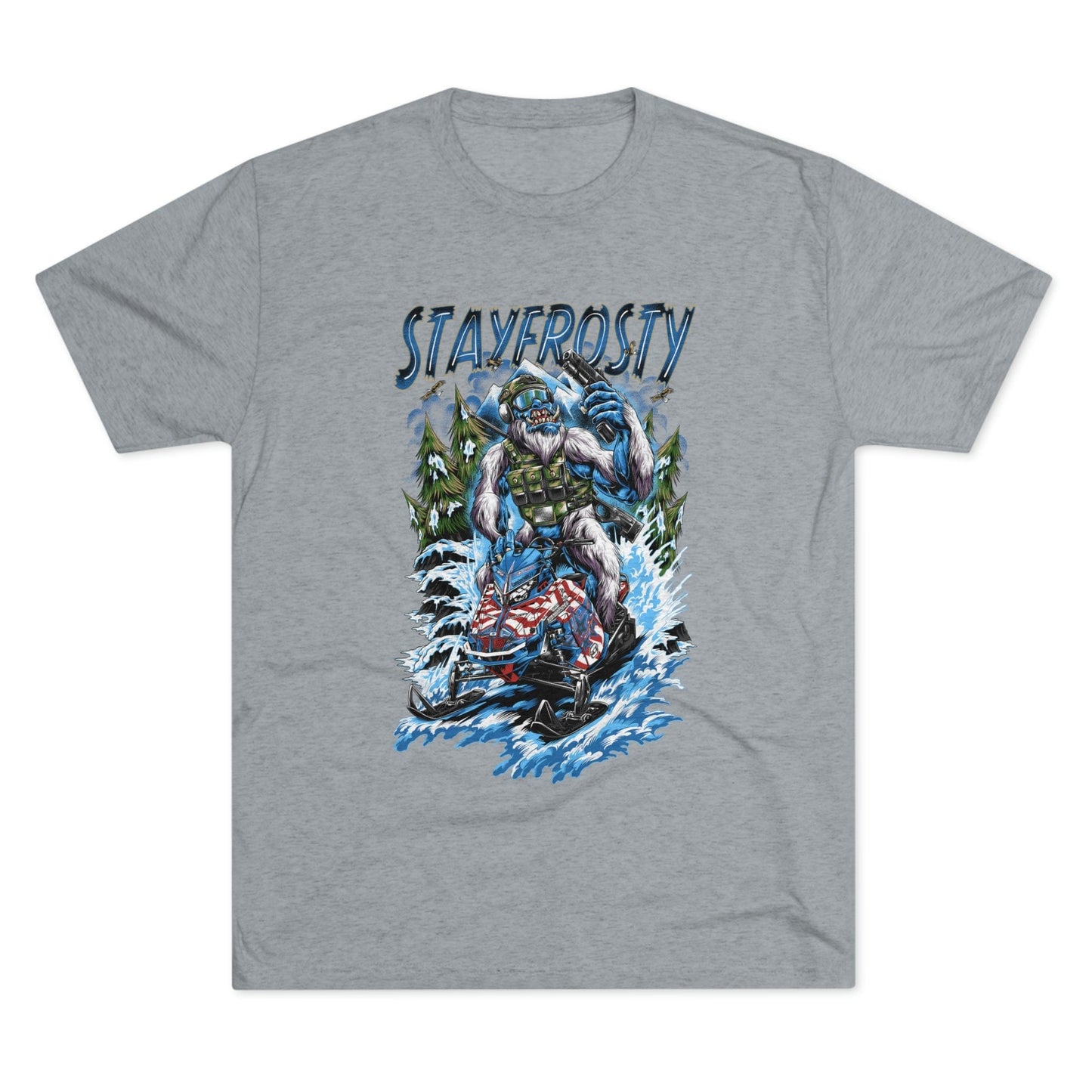 “Stay Frosty” AAHF/HC Collaboration Tee (Front)