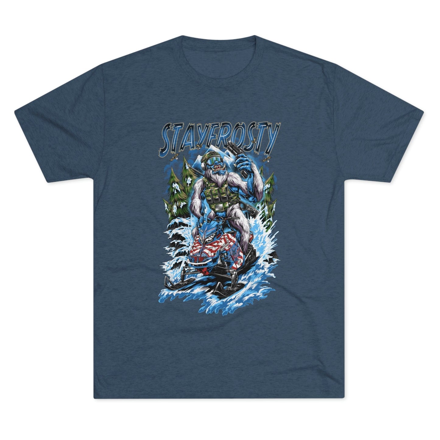 “Stay Frosty” AAHF/HC Collaboration Tee (Front)