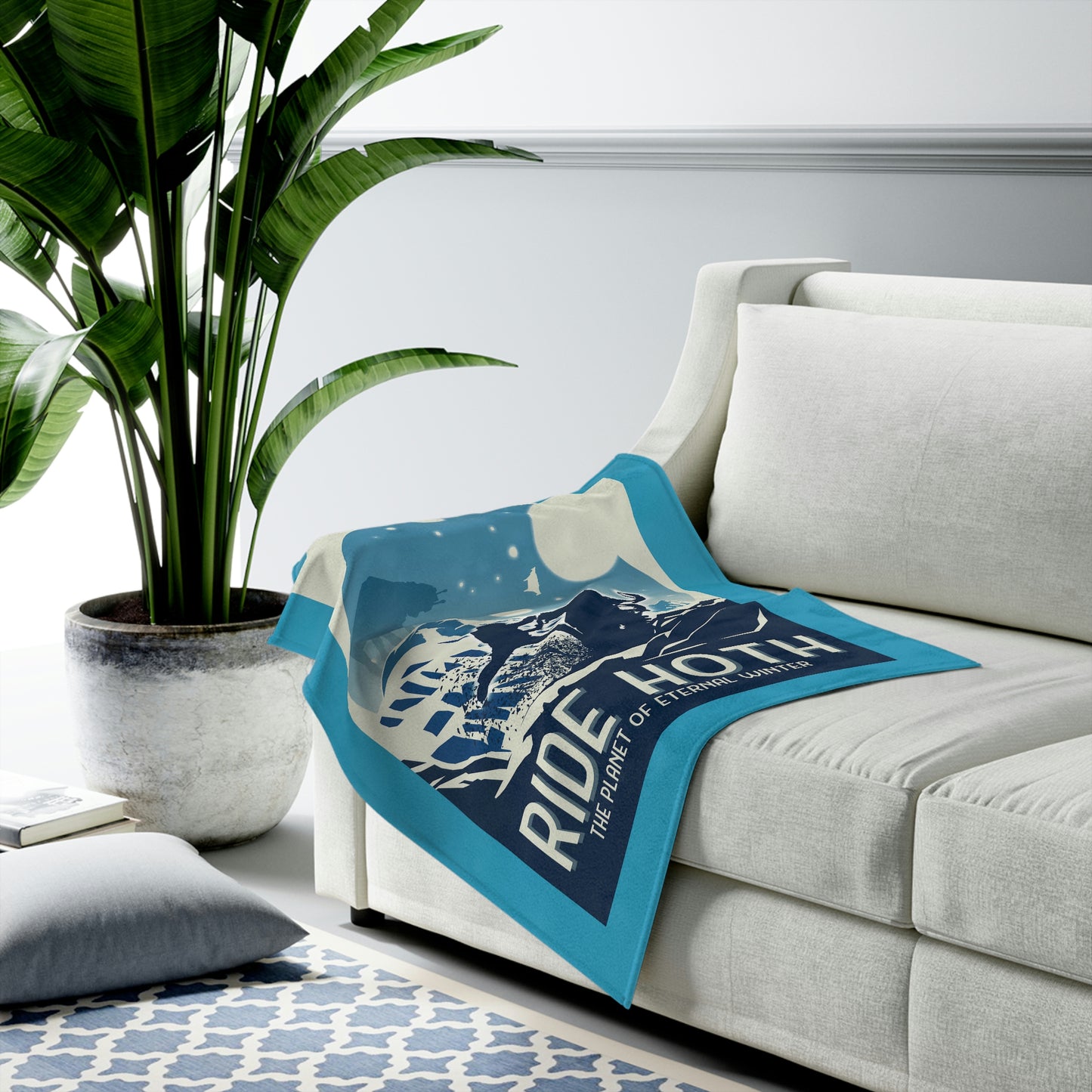 Hoth Plush Blanket