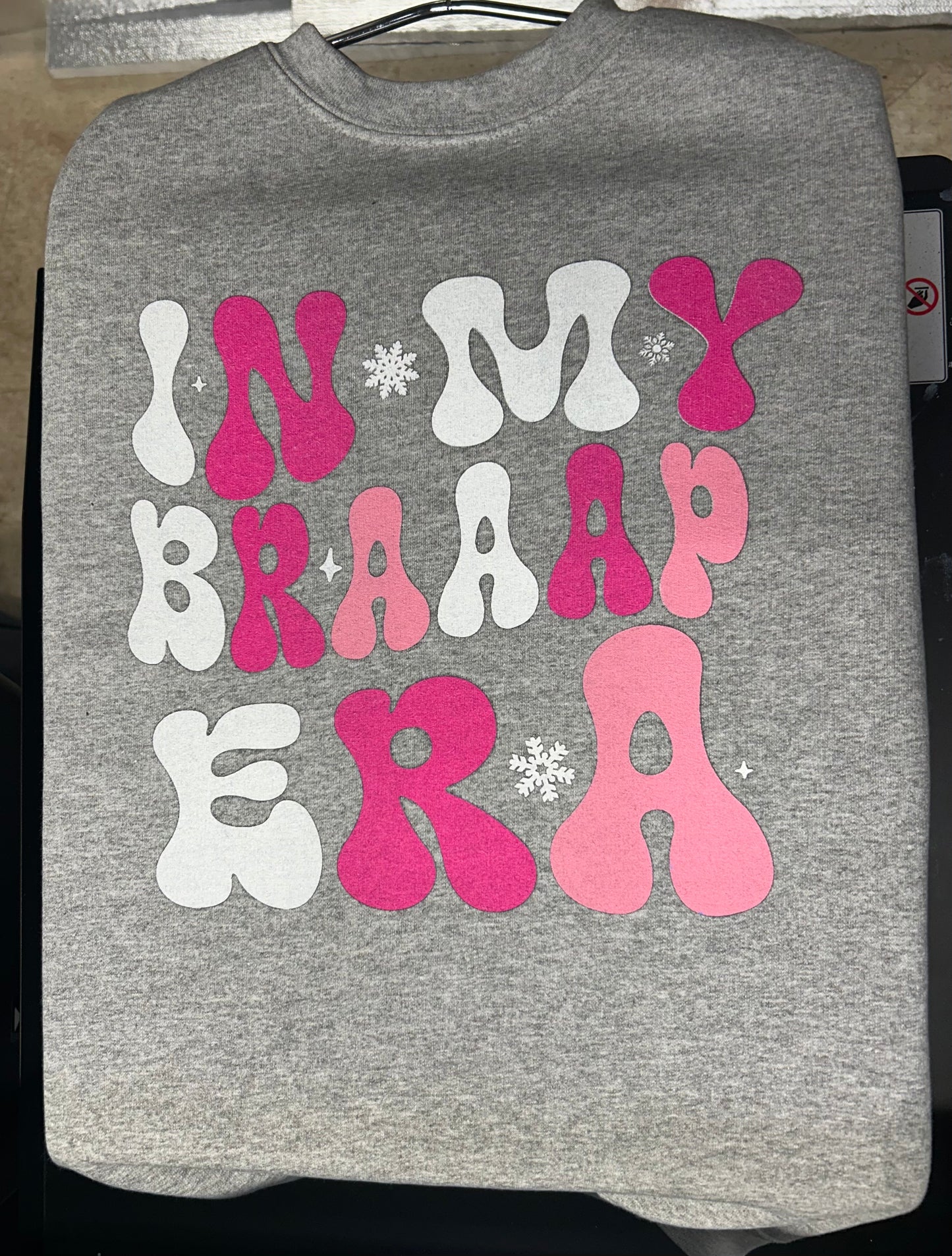 Braaap Era crew sweater