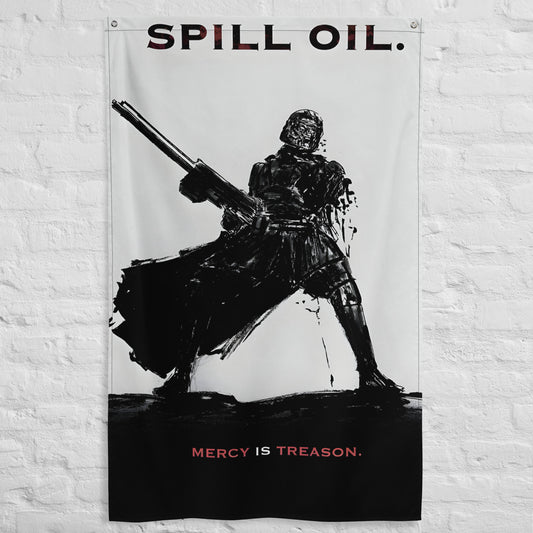 Spill Oil Flag