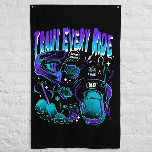 Train Every Ride Flag