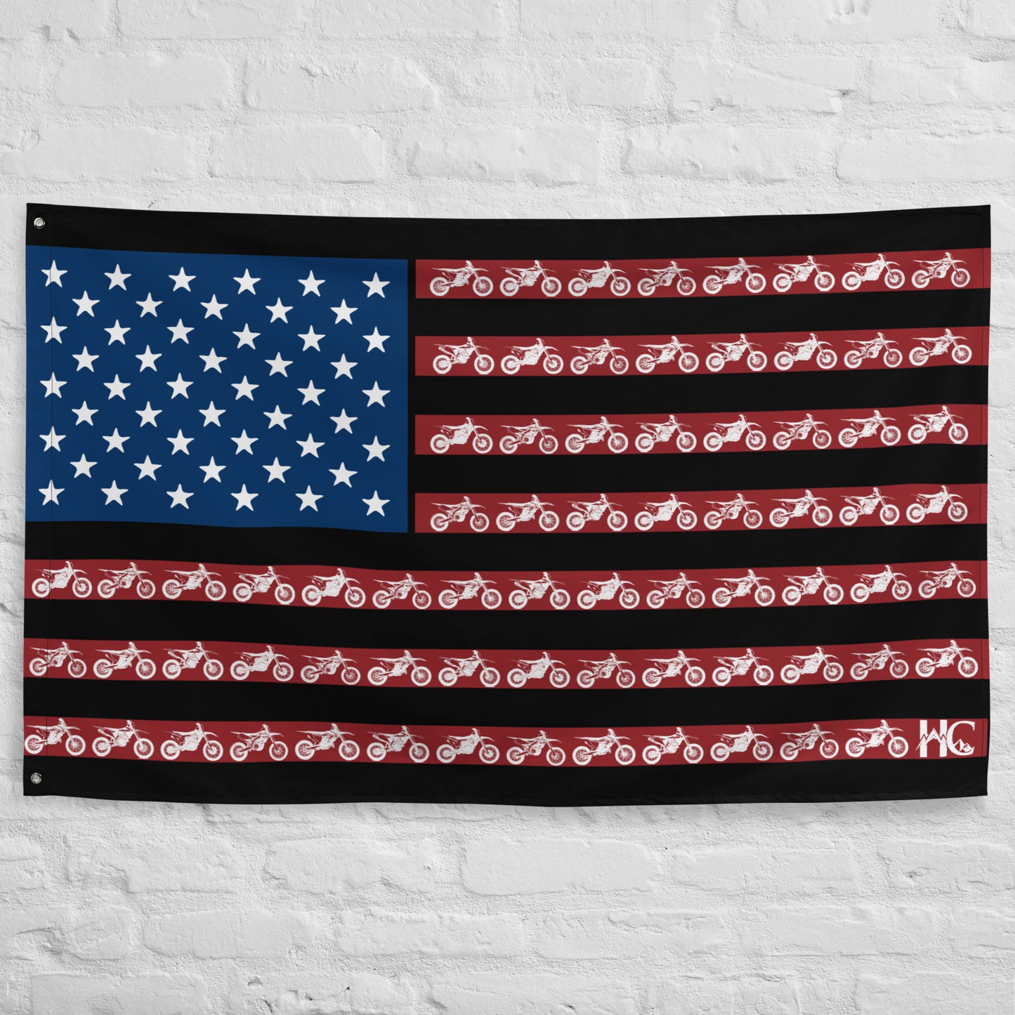 American Dirt Biker Flag