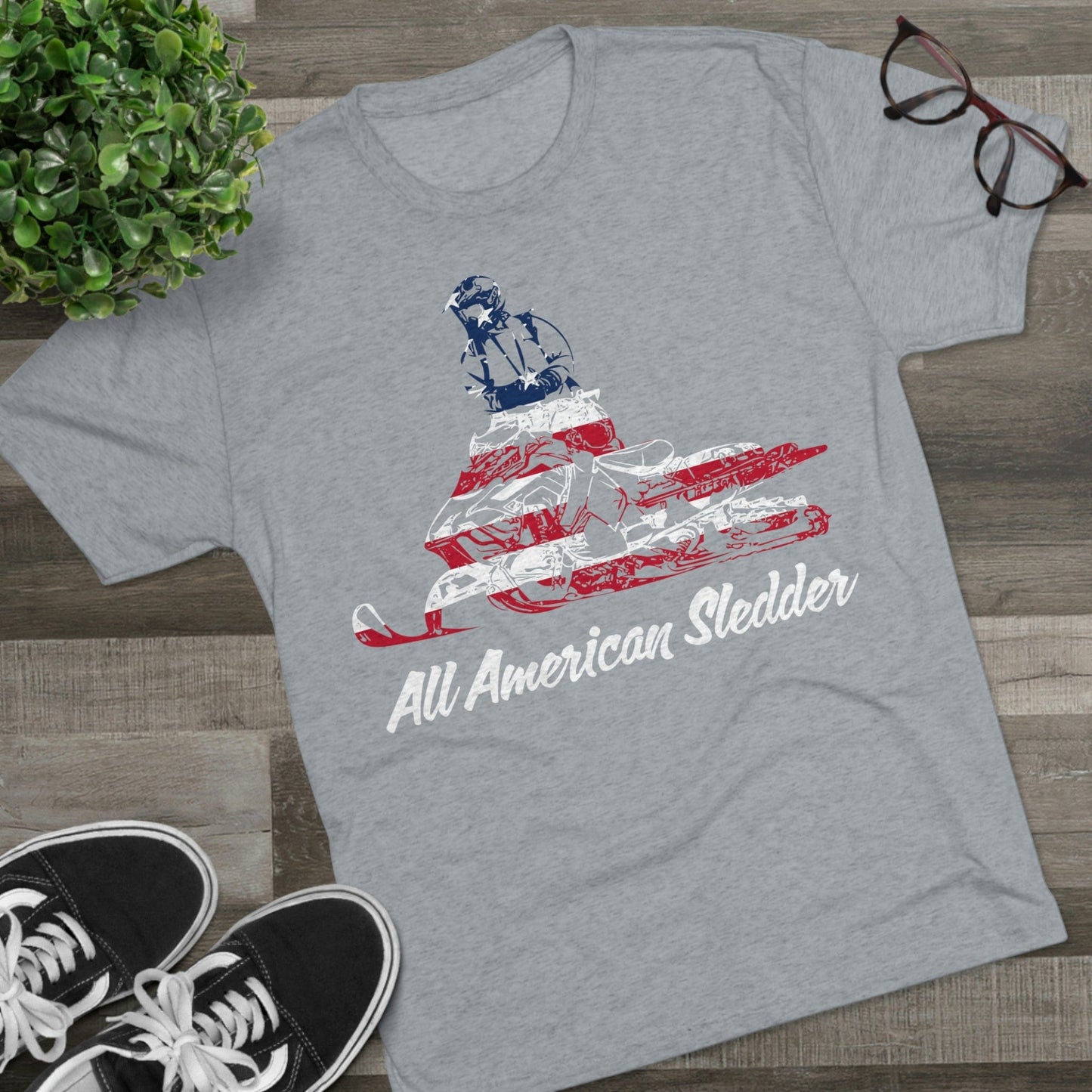 "All American Sledder"  Tee