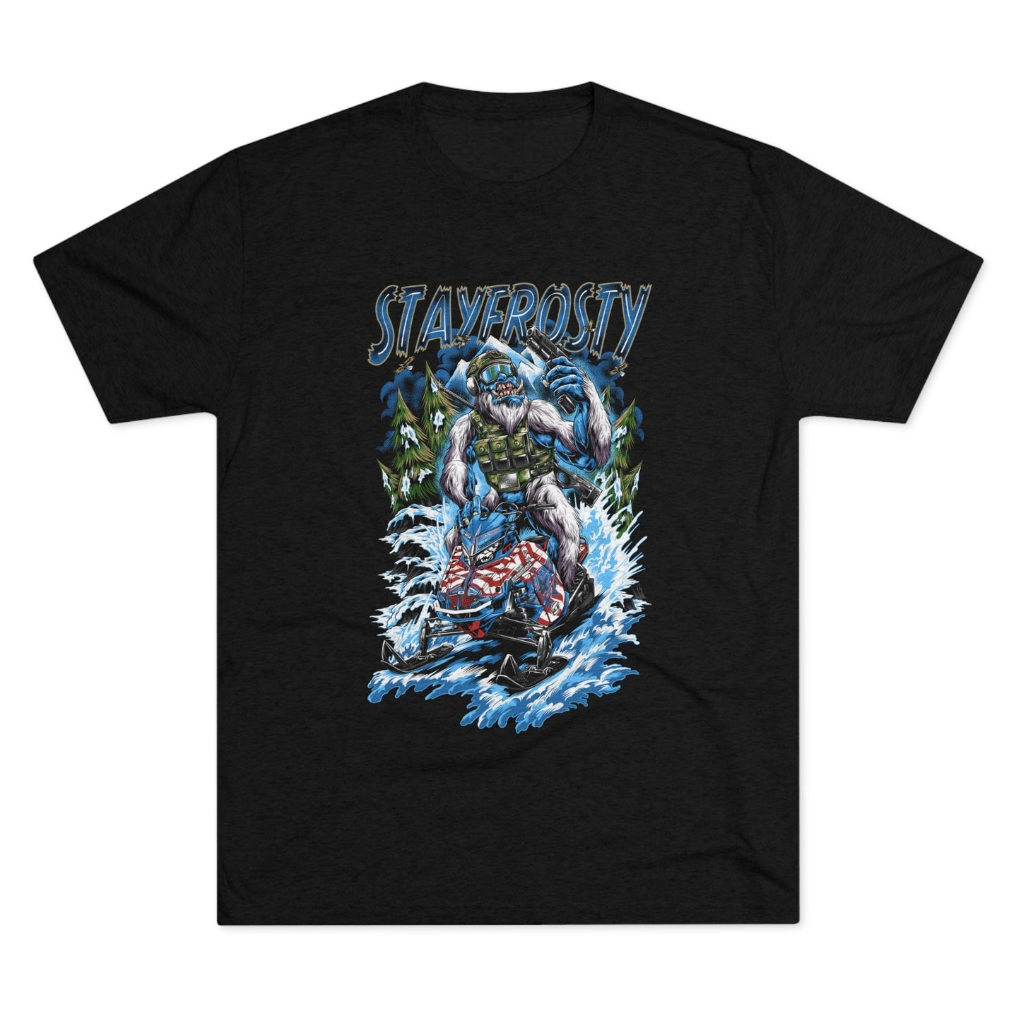“Stay Frosty” AAHF/HC Collaboration Tee (Front)